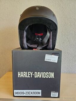 Prilba Harley- Davidson NO4 FURY 3/4 - čierna matná M - 1