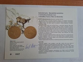 Autorska karta kamzik tatransky