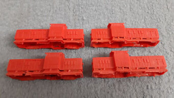 Odliatky skríň rušňov v mierke TT