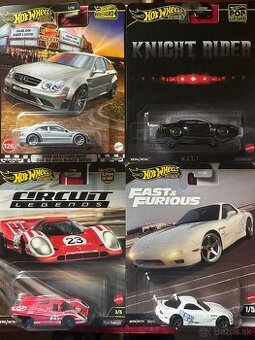 Hot Wheels Premium modely aut