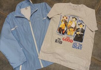 Prechodná bunda + tričko