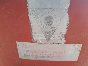 Sedadlo do traktora KLEPP Elastomat 600