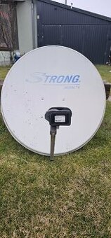 Satelitná parabola STRONG + LNB hlava