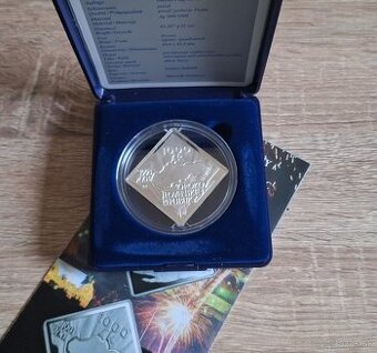 1000 sk 2003 a 2008 strieborne mince