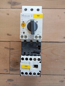 Motorový spúšťač Moeller PKZM0-6,3 + stýkač DIL EM-10