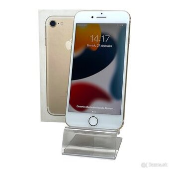 Apple iPhone 7 32 GB Gold - 100% Zdravie batérie + ZÁRUKA