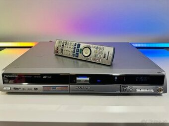ŠPIČKOVÝ HDD/SD/DVD REKORDÉR PANASONIC DMR-EH60, TOP STAV