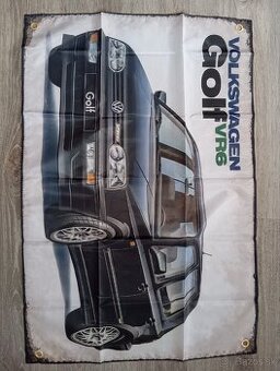 Vlajka Volkswagen Golf 3/mk3 VR6