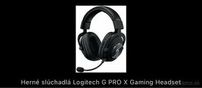 Herné Slúchadlá Logitech G PRO X Gaming Headset
