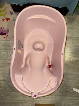 OK BABY Onda Pink vanička s integrovaným lehátkom