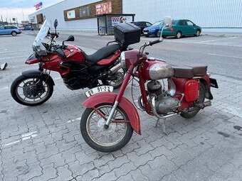 Jawa 250/353 - 1955 s TP/ŠPZ/STK