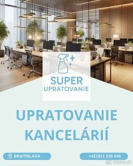 Upratovanie kancelárií - Bratislava