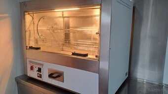 Gril / pec na kurčatá – 4 koše + 1 náhradný, plne funkčný