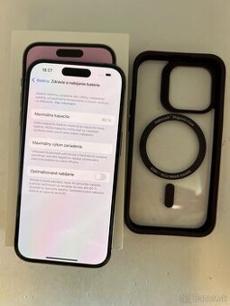 IPHONE 14 PRO DEEP PURPLE 128GB ZÁRUKA - VEĽMI DOBRÝ STAV