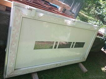 Biele vchodové dvere obi 210x110
