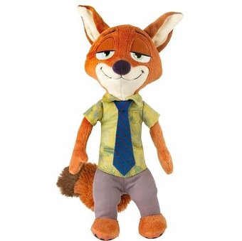 Rozpravajuci plysovy - Lisiak Nick zo Zootropolis (Zootopia)