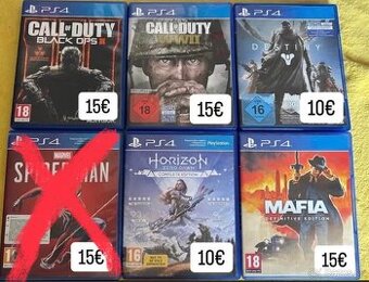 Hry na ps4