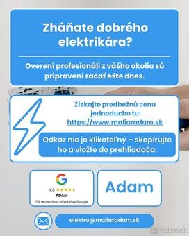⚡Dostupný elektrikár Košice⚡