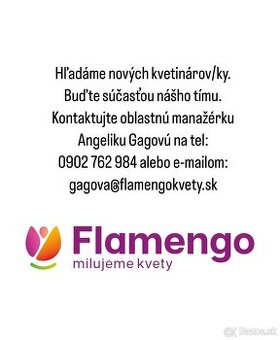 Hľadáme kvetinárku