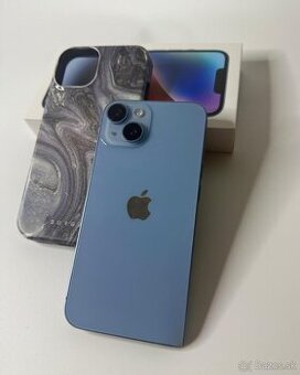 iPhone 14 Blue 128 GB + štýlový kryt Burga ZADARMO