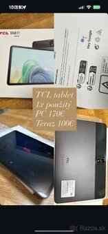 TCL tablet 1 x použitý