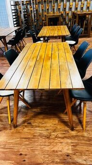 Gastro stoly a  stolicky