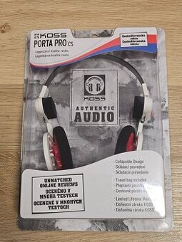 Predám slúchadlá Koss PORTA PRO CZ - limitovaná edícia