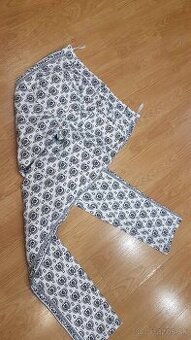 Bielo tmavo modré nohavice v. 36, Bonprix