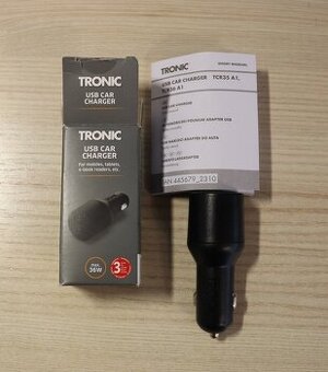 Autonabíjačka Tronic 2x USB-C nové