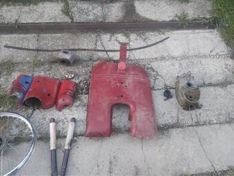 Predám tieto dieli na babettu pitbike 125 a jawu 555