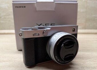 Fujifilm X-E5 + XF 23 mm WR strieborný, nový
