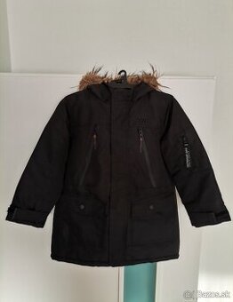 Zimná bunda veľkosť 122