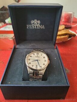 Predám nenosené pánske hodinky zn.FESTINA.