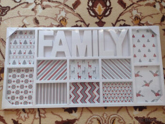 NOVÝ rám na fotky 73 cm x 37 cm