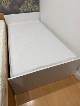 Detská postel 160x80 cm + 2 x zábrany