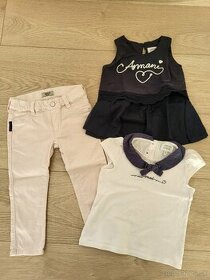 Dievcenske oblecenie ARMANI JUNIOR vel 2r
