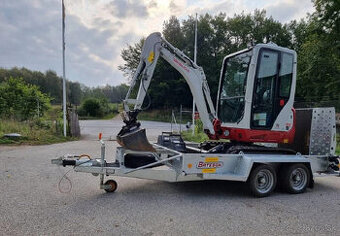SUPER STAV – TAKEUCHI TB216 + PRÍVES – LEN 1 674 MTH