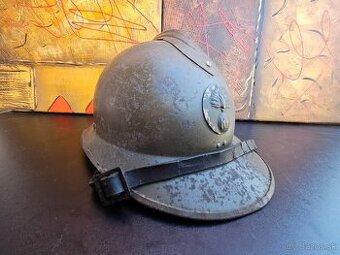 Prilba Adriam WW2 Francúzsko 1