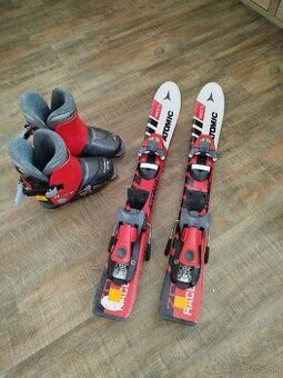 Predám detské lyže 70cm a lyžiarky 26