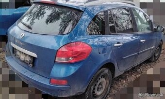 RENAULT CLIO GRANDTOUR 1.2 2011 predám ZADNÝ NÁRAZNÍK, DVERE