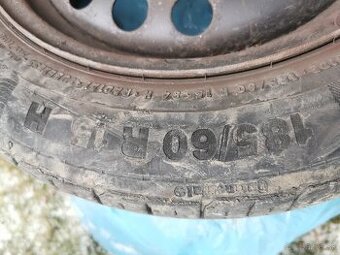 Letné gumy Continental + plechové disky