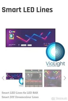 Smart led lines svetlo