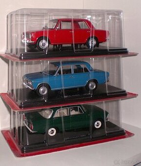 LADA 1200 , LADA 1500 , MOSKVIČ 408 , 1:24 , HACHETTE