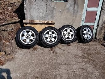 Hliníkové disky 5x100 r15 pneu 195/65 r15