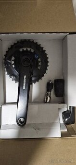 Kluky + stred Shimano Altus + naradie