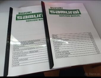 Suzuki Samurai 1.3 - servisný manual