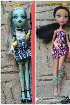 Monster, Winx, Barbie babiky