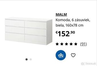 Komoda Ikea Malm
