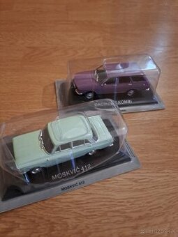 Moskvič, Dacia 1:43