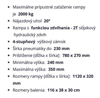 Nájazdové rampy